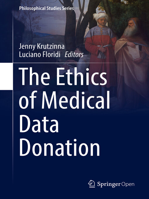 Title details for The Ethics of Medical Data Donation by Jenny Krutzinna - Wait list